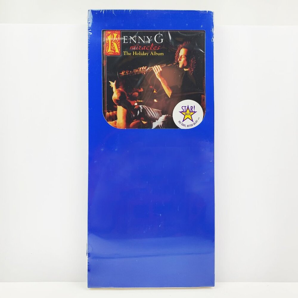 Kenny G Miracles Holiday Album CD Longbox 1994 Christmas Smooth Jazz Sealed